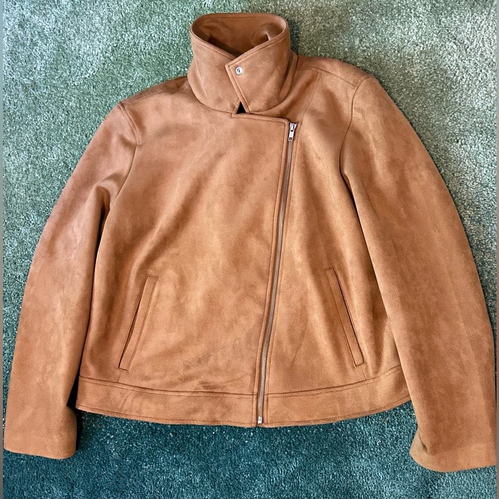 Women’s LOFT Outlet Faux Suede Jacket - Size XL
